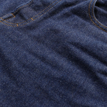 Gucci Denim Pants Gucci Label Blue Cotton Denim Pants Women'S a