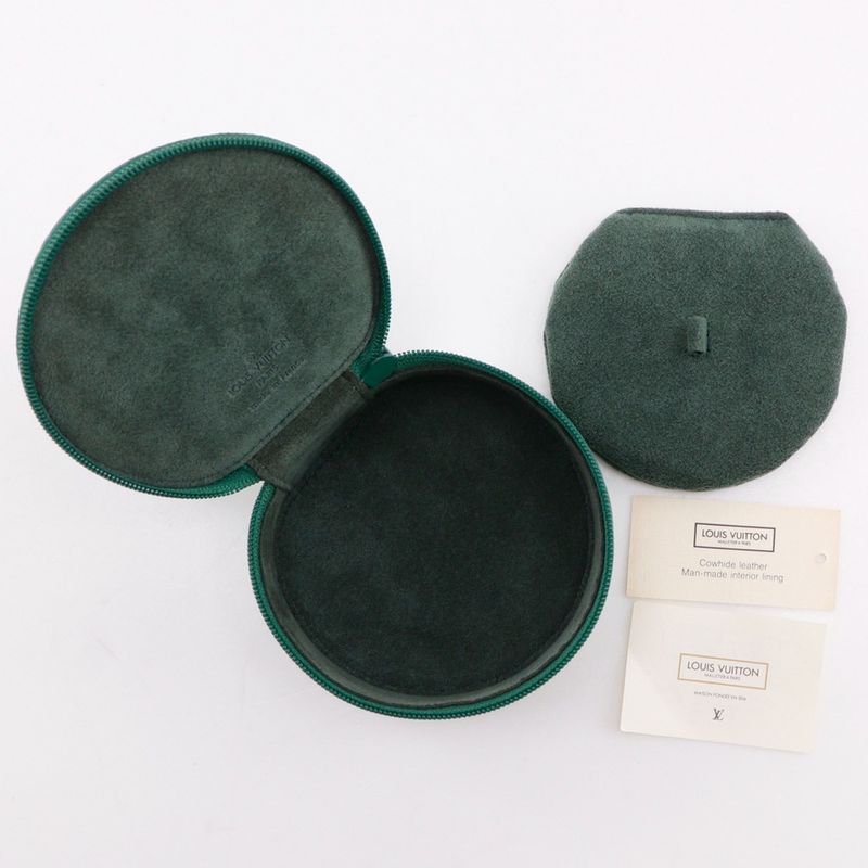 Louis Vuitton Ecrin Bijou 12 Jewelry Case Pouch M48204 Epi Leather Borneo Green