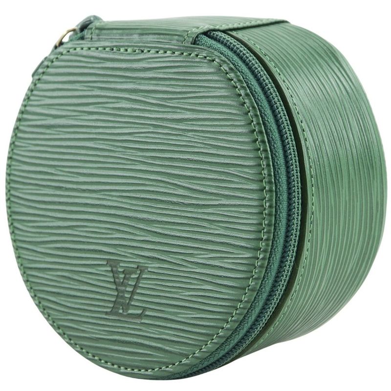 Louis Vuitton Ecrin Bijou 12 Jewelry Case Pouch M48204 Epi Leather Borneo Green