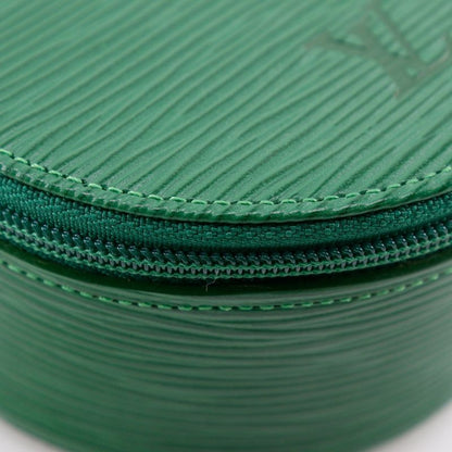 Louis Vuitton Ecrin Bijou 12 Jewelry Case Pouch M48204 Epi Leather Borneo Green