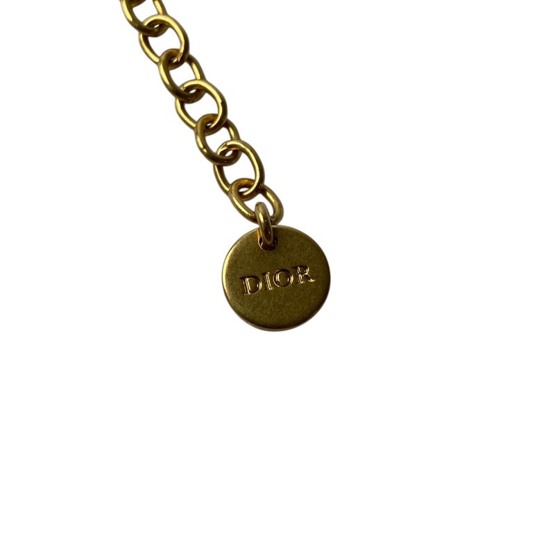 Unused Dior Women's Petit CD Baroque Pearl Necklace