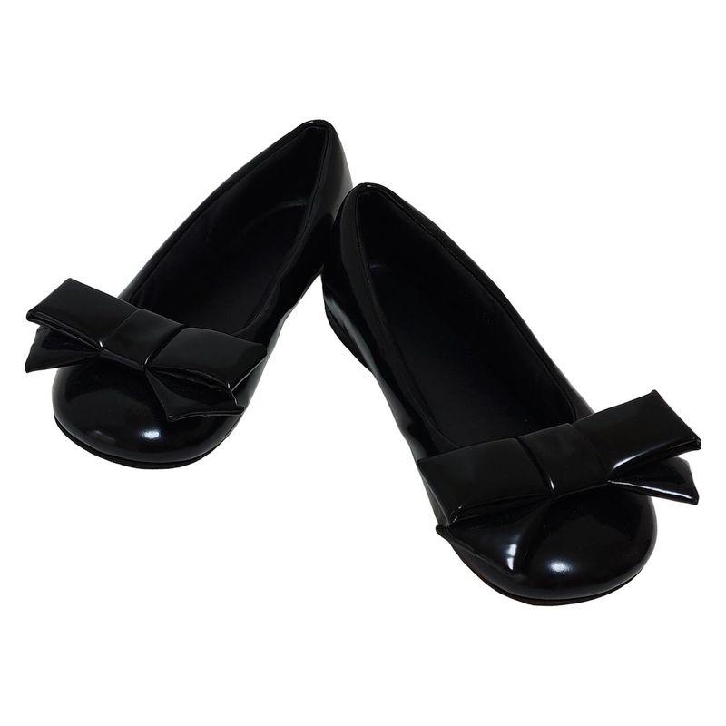 Loewe Flat Shoes 39 Ladies - Black Ribbon Puffer Ballerina Outsole Reupholstered