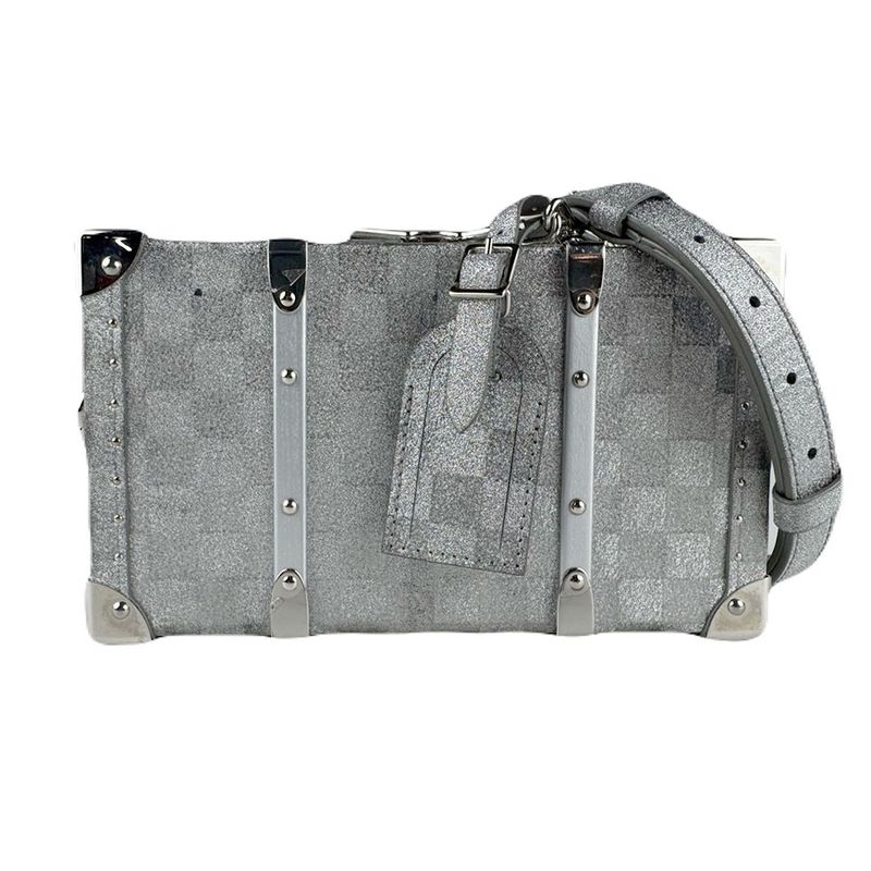 Louis Vuitton LOUIS VUITTON Crossbody Shoulder Bag Damier Glitter Neo Wallet