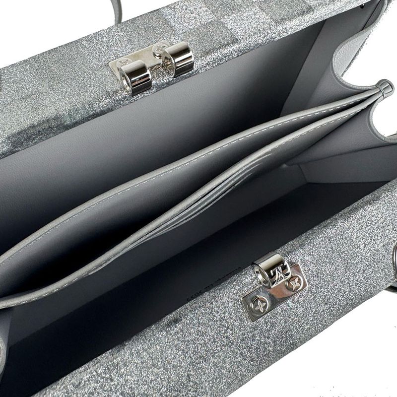 Louis Vuitton LOUIS VUITTON Crossbody Shoulder Bag Damier Glitter Neo Wallet