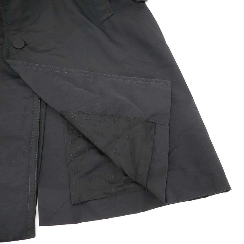 Gucci Long Coat zak 7 W Black 48