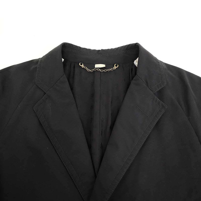 Gucci Long Coat zak 7 W Black 48