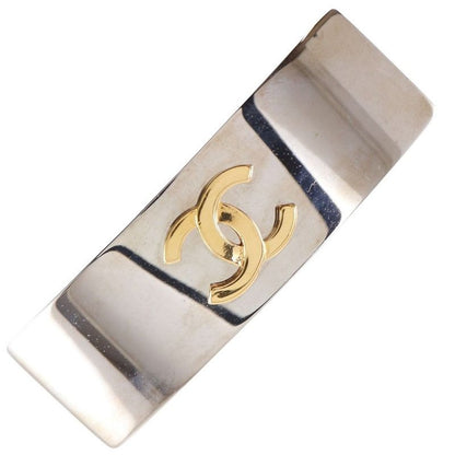 Chanel Cocomark Spring Collection Metal Silver 98p Ladies Barrette