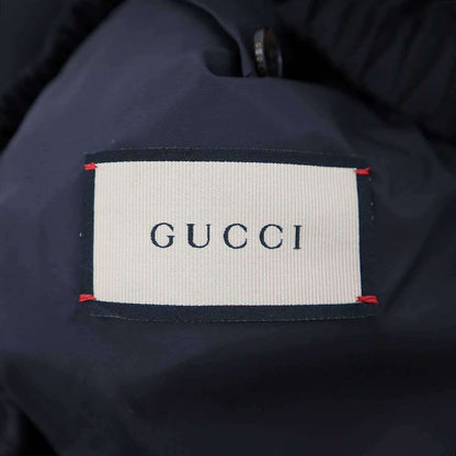 Gucci 23 SS Metamorfosi Logo Print Zip Design Jacket Zahlw Black 48