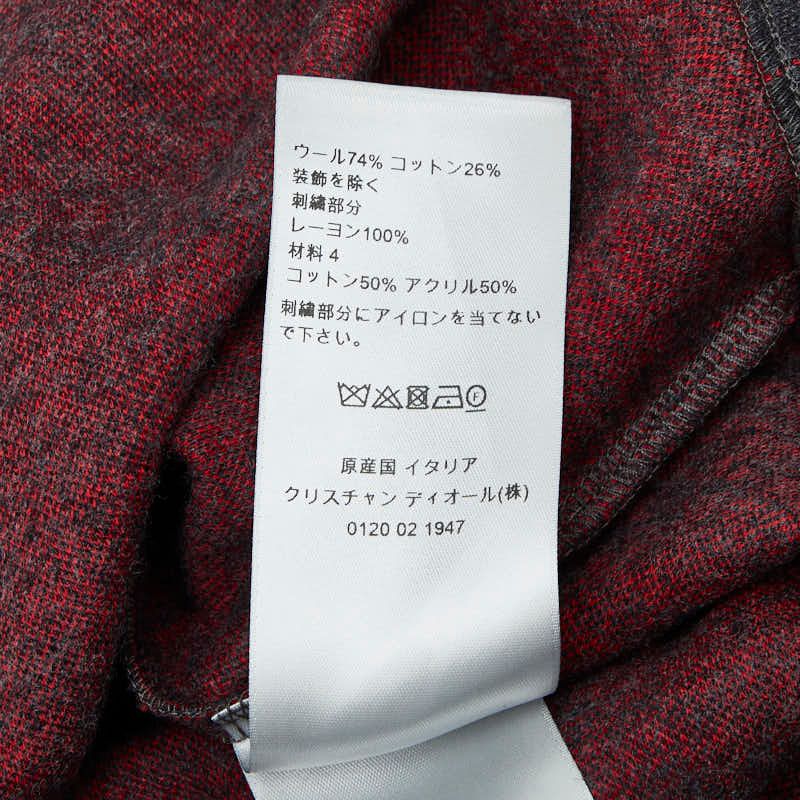 Dior 21aw Atelier Short Sleeve Shirt Baseball Shirt Size: XS 213j530a0663 Gray