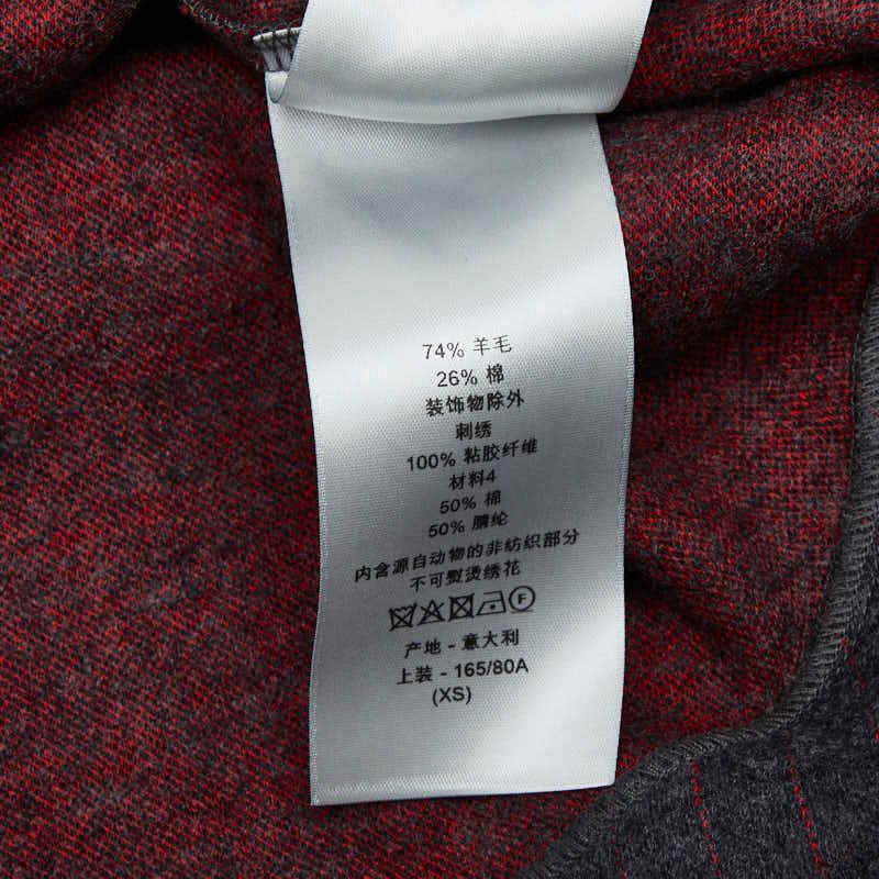 Dior 21aw Atelier Short Sleeve Shirt Baseball Shirt Size: XS 213j530a0663 Gray