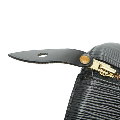 Louis Vuitton Epi Speedy 35 Handbag Boston Bag M42992 Noir Black Leather