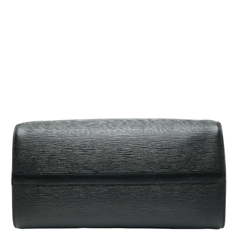 Louis Vuitton Epi Speedy 35 Handbag Boston Bag M42992 Noir Black Leather