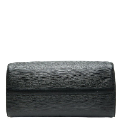 Louis Vuitton Epi Speedy 35 Handbag Boston Bag M42992 Noir Black Leather