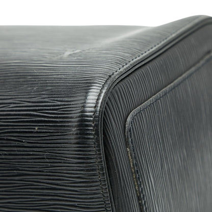 Louis Vuitton Epi Speedy 35 Handbag Boston Bag M42992 Noir Black Leather