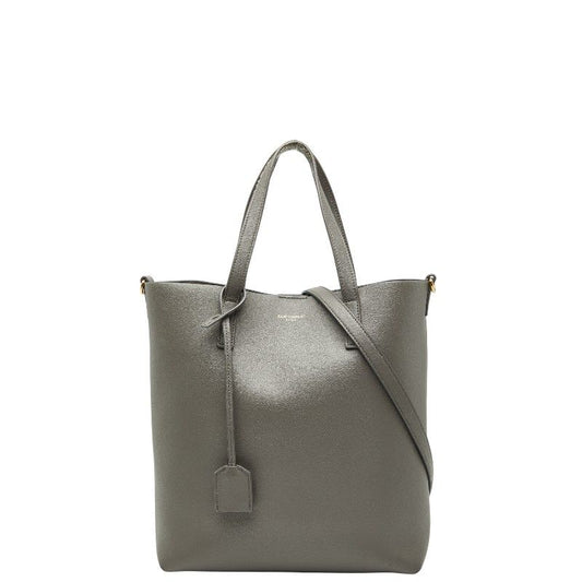 Saint Laurent Toy Shopping Handbag Shoulder Bag 2way 498612 Gray Leather
