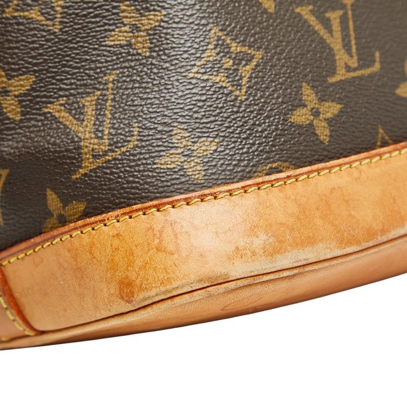 Louis Vuitton Monogram Alma PM M51130 Brown PVC Leather Women's Louis Vuitton