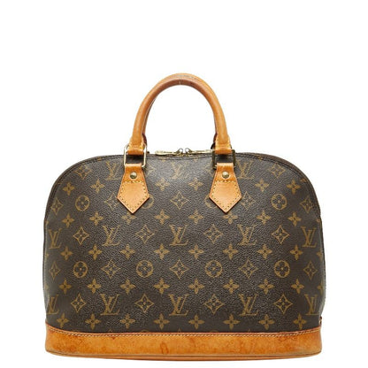 Louis Vuitton Monogram Alma PM M51130 Brown PVC Leather Women's Louis Vuitton