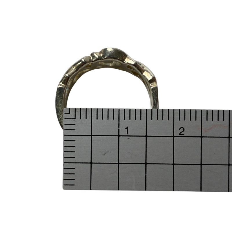 Tiffany & Co Tiffany Women's Triple Loving Heart Ring Sv925 No 10