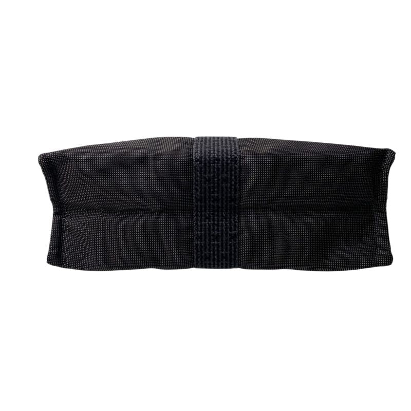 Unused Hermes Men's Her Line Canvas Clutch Bag Pouch