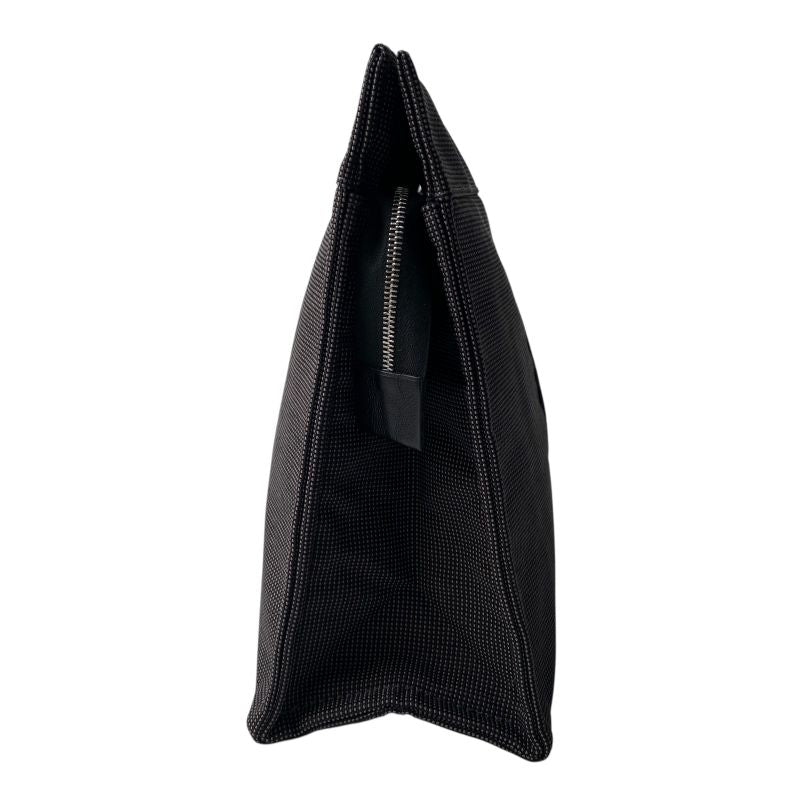 Unused Hermes Men's Her Line Canvas Clutch Bag Pouch