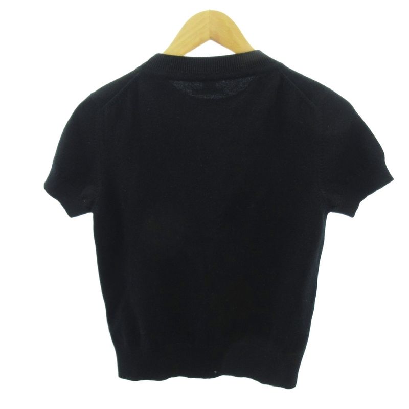 Hermes Cashmere Knit Sweater Short Length Short Sleeves Made In England 38