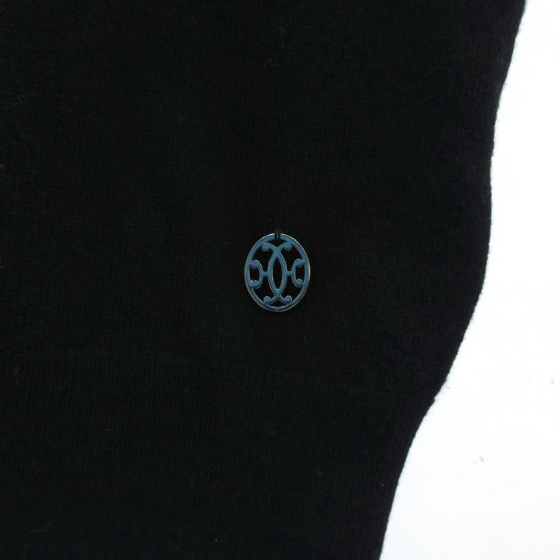 Hermes Cashmere Knit Sweater Short Length Short Sleeves Made In England 38