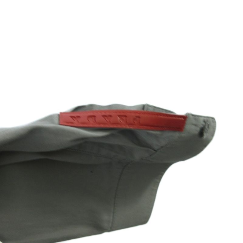 Prada Sport 00s Shirt Wing Button Logo Gray M