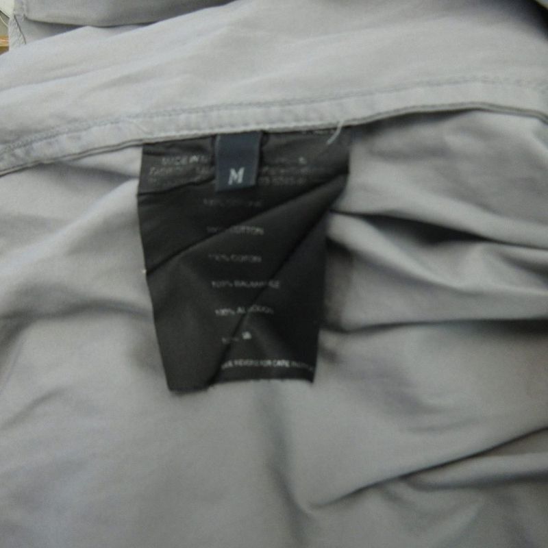Prada Sport 00s Shirt Wing Button Logo Gray M