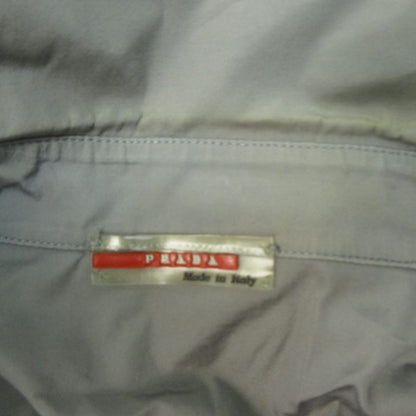 Prada Sport 00s Shirt Wing Button Logo Gray M