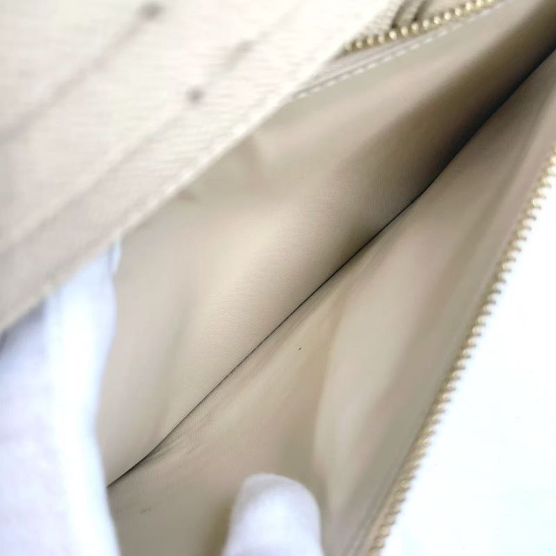 Louis Vuitton Portefeuille Antholite Damier Azure Damier Azure Leather × PVC