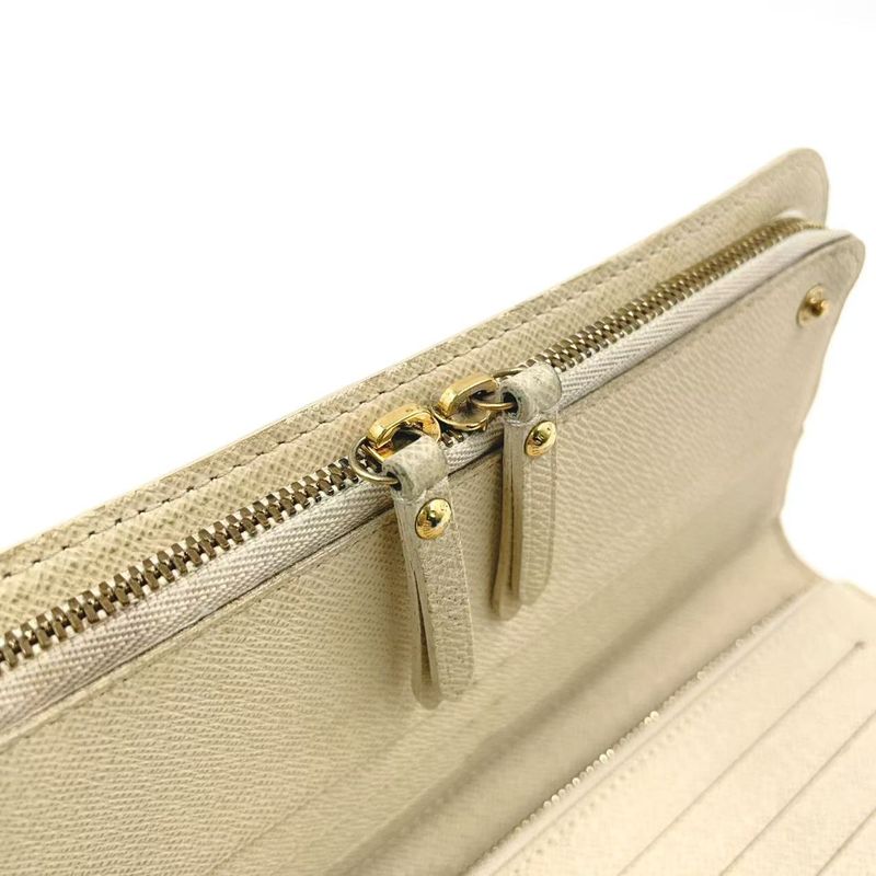 Louis Vuitton Portefeuille Antholite Damier Azure Damier Azure Leather × PVC