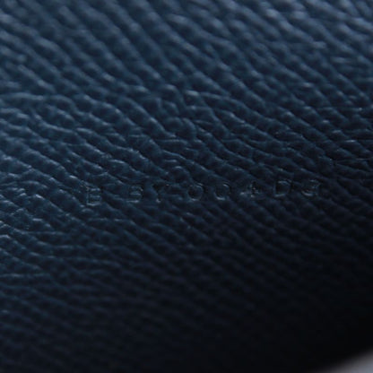 Hermes Mc2 Fleming Fold Blue Indigo Leather Blue Wallet H044095ca76