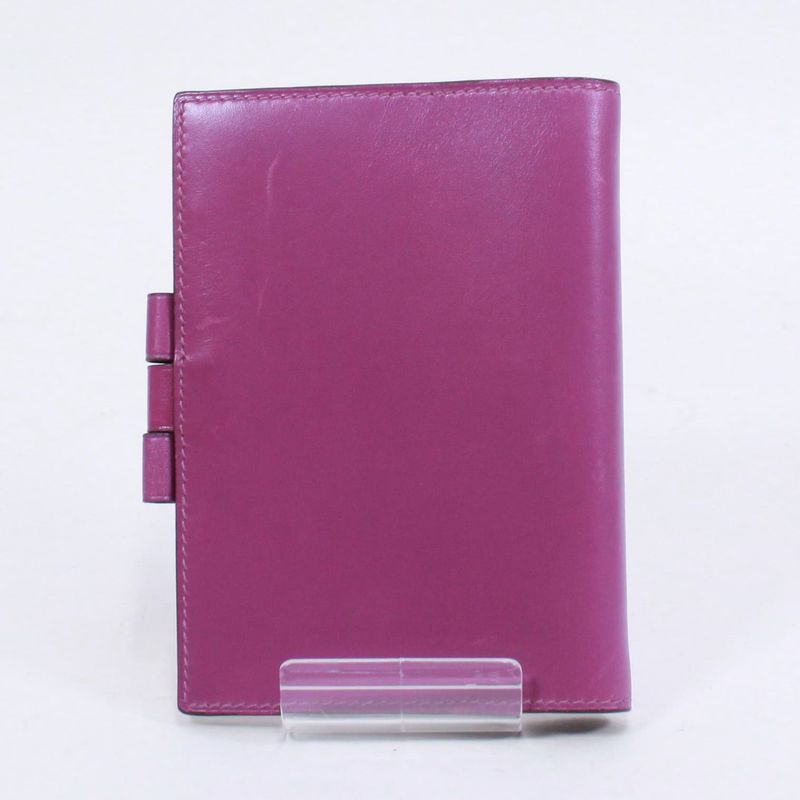 Hermes Agenda GM Notebook Cabas - Box Calf Purple - Wallets and Accessories