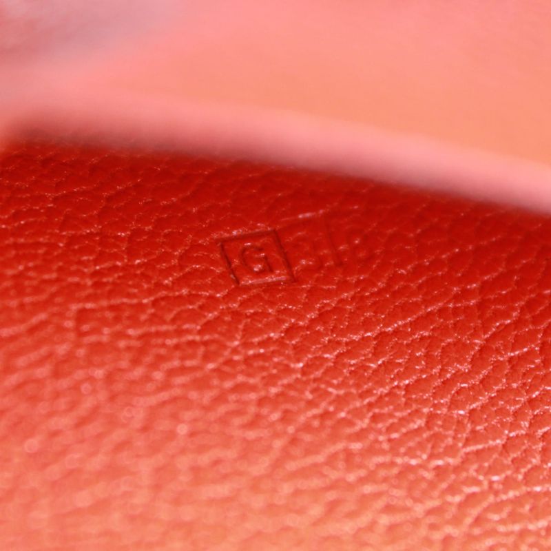 Hermes Agenda GM Notebook Cabas - Chevre Orange Wallets and Accessories Silver