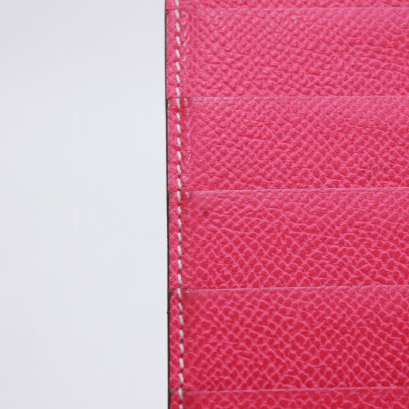 Hermes Vaux-Epson Pink Card Case