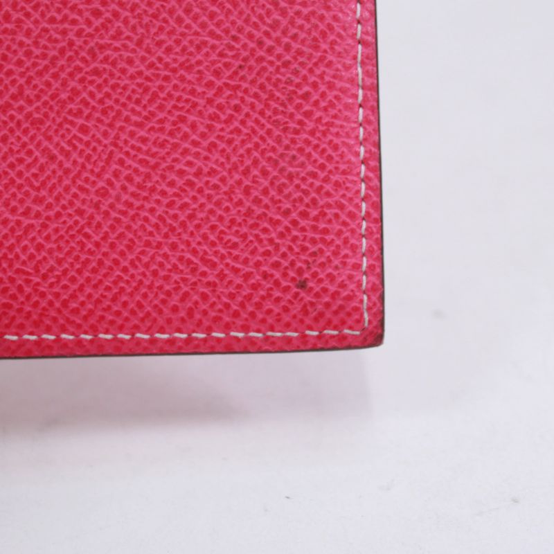 Hermes Vaux-Epson Pink Card Case