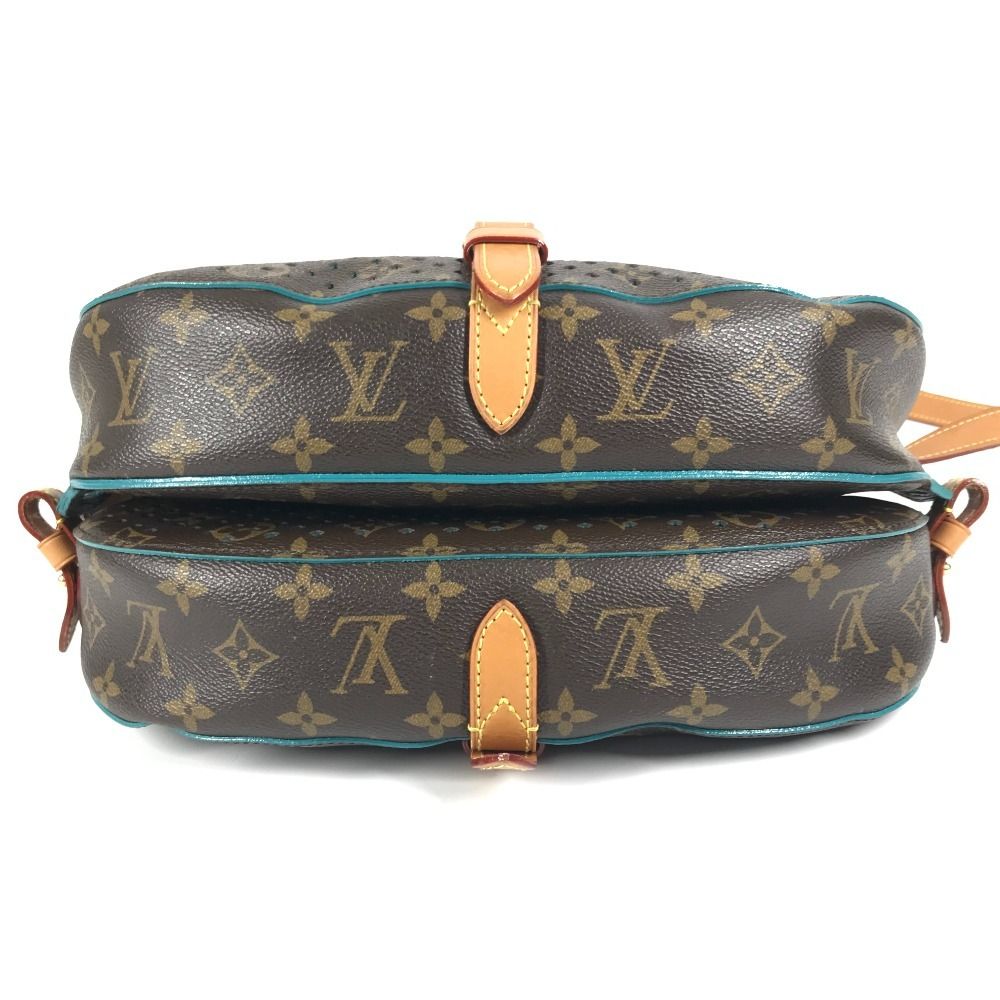 Louis Vuitton Shoulder Bag Floresomur M93998 Monogram Canvas Turcoise Blue