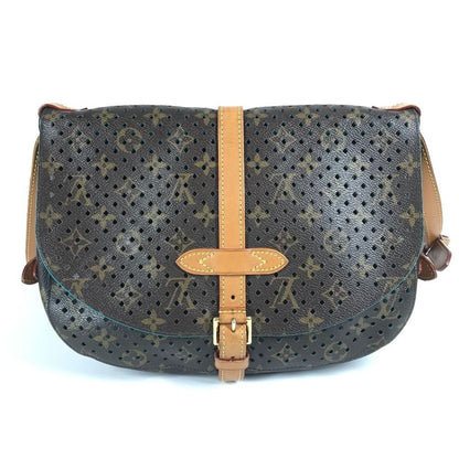 Louis Vuitton Shoulder Bag Floresomur M93998 Monogram Canvas Turcoise Blue