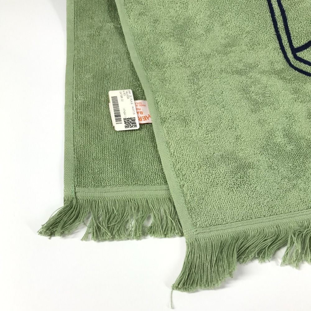 Hermes Towel Yachting Plage Teresa Cotton Green
