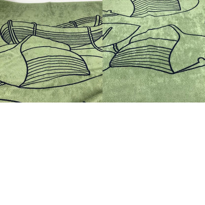 Hermes Towel Yachting Plage Teresa Cotton Green