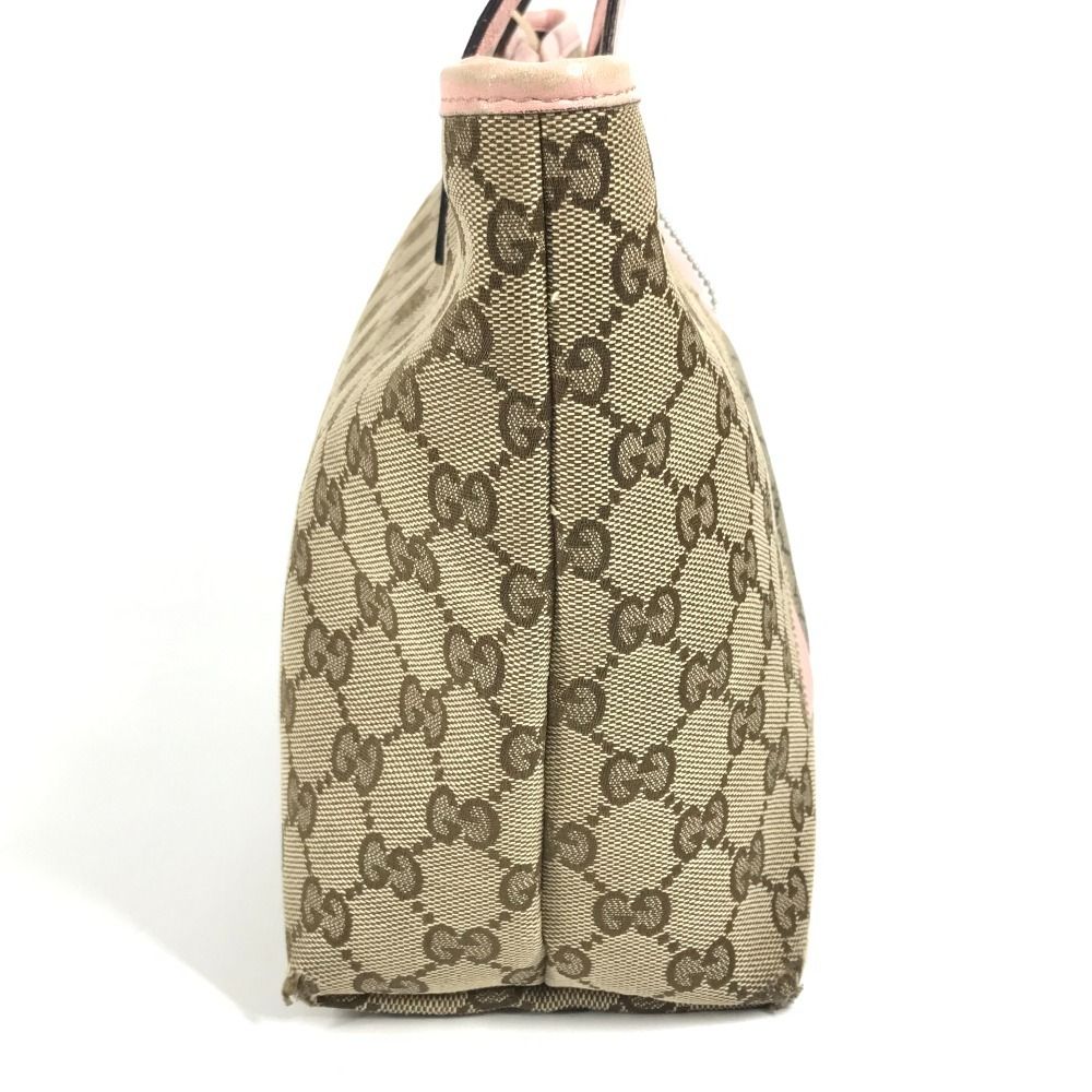 Gucci Handbag Papagallo Parrot 271101 Gg Canvas/Leather Pink