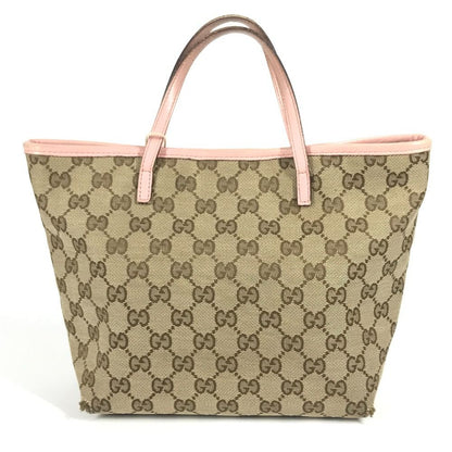 Gucci Handbag Papagallo Parrot 271101 Gg Canvas/Leather Pink