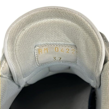 Celine Sneakers 37 Women's Block Sneakers White Insole Removable Leather