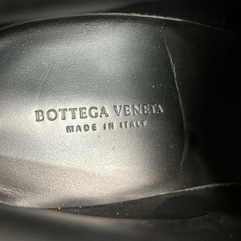 Bottega Veneta Short Boots 41 Mens - Black Chain Leather