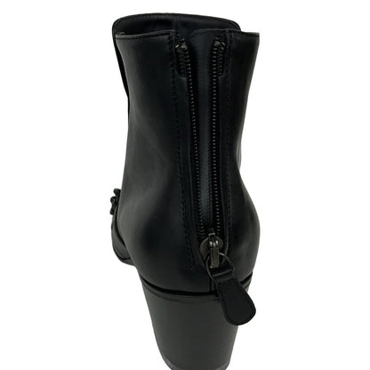 Bottega Veneta Short Boots 41 Mens - Black Chain Leather