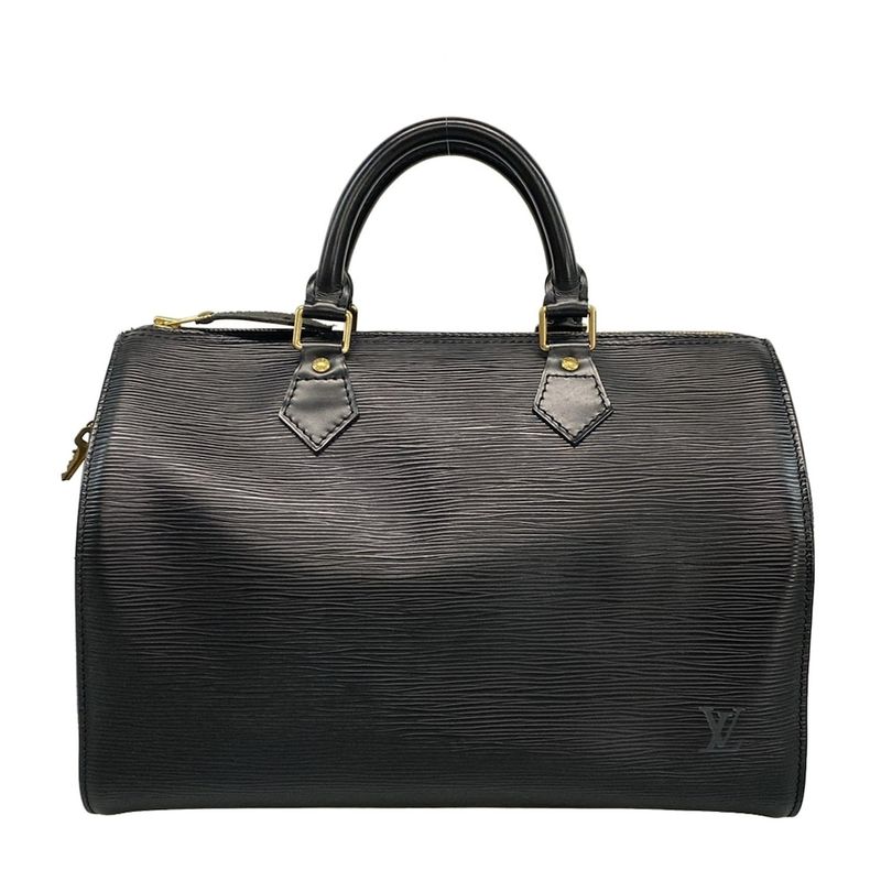 Louis Vuitton Epi Speedy 30 M43002 Noir Black Leather