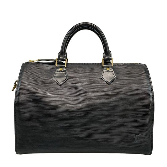 Louis Vuitton Epi Speedy 30 M43002 Noir Black Leather