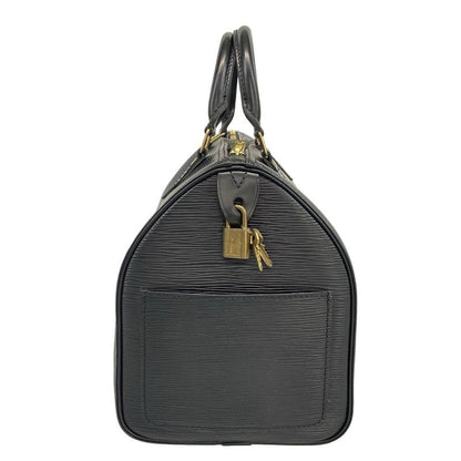 Louis Vuitton Epi Speedy 30 M43002 Noir Black Leather