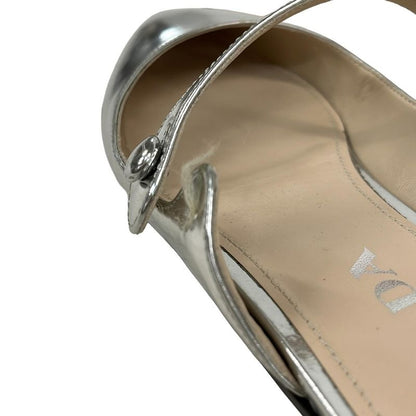 Prada Sandals 35 1 2 Women - Silver Leather