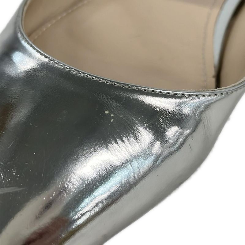 Prada Sandals 35 1 2 Women - Silver Leather